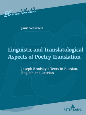cover image of Linguistic and Translatological Aspects of Poetry Translation